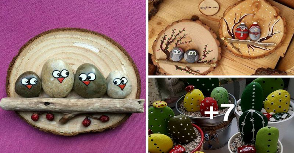 10 Geniales Ideas Para Decorar Tu Hogar Usando Piedras Y Tu Imaginación